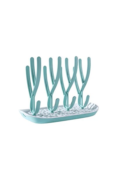 Little Mom Suport pentru uscarea biberoanelor si accesoriilor Little Mom Green