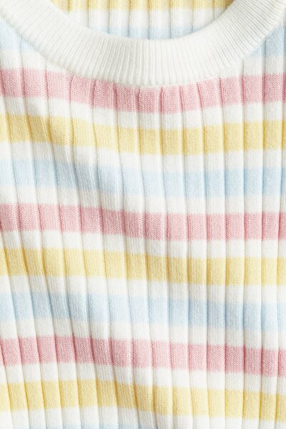 H&M Lastik Örgülü Kazak