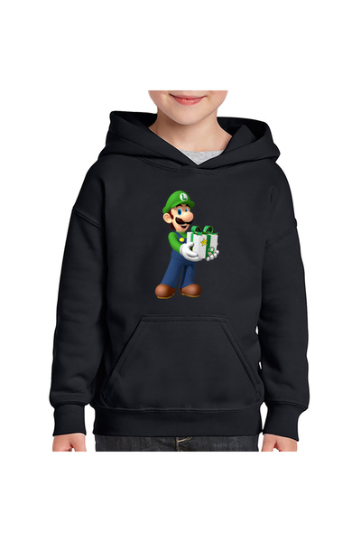 OEM Детски суитшърт Super Mario Bros. Luigi Gift Odyssey