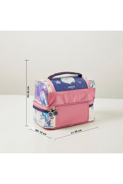 Trucare Disney Frozen Print Lunch Bag with Zip Closure