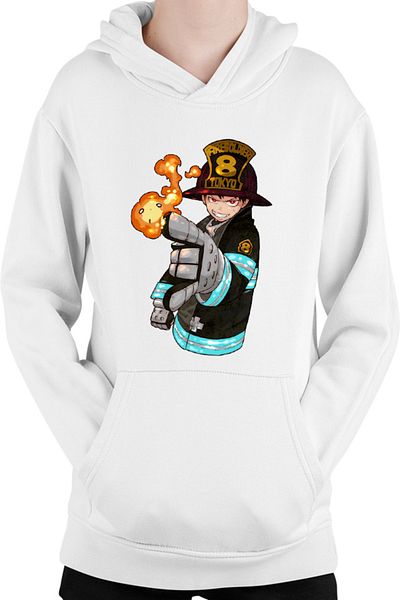 OEM Hanorac Copii Fire Force Kusakabe Shaman Shounen Manga