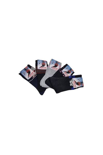 OEM Set 5 pairs of warm socks for girls, multicolor, 9-12 years