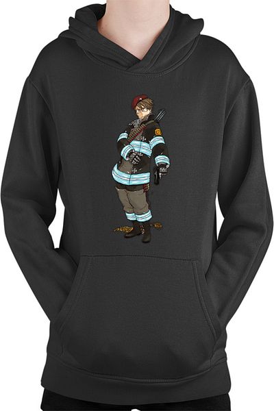 OEM Hanorac Copii Fire Force Hinawa Takehisa Animekage Otaku