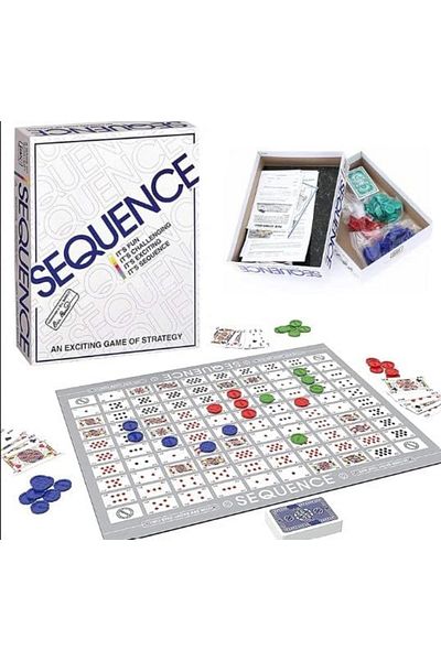 Generic Sequence Board GAME Multi Color Board Game for Family