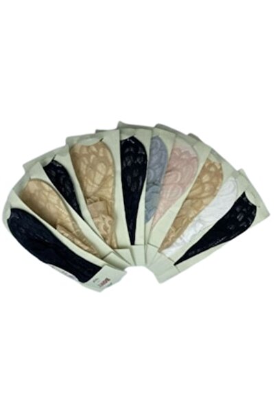 bony Set 12 socks for women, Bony, multicolor with floral pattern, size 35-41 EU