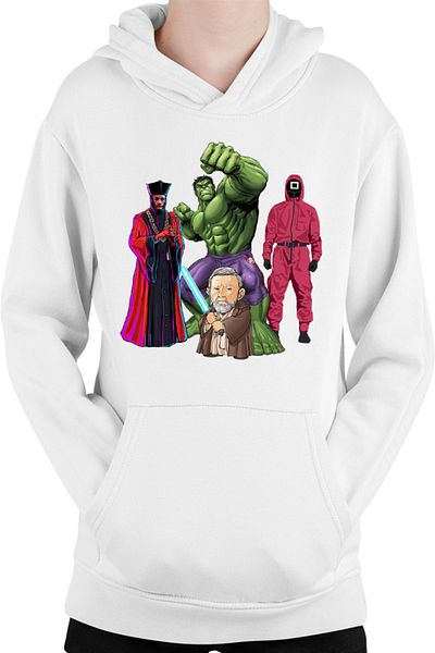OEM Hanorac Copii Hulk Obi Wan Kenobi Squid Game Star Trek