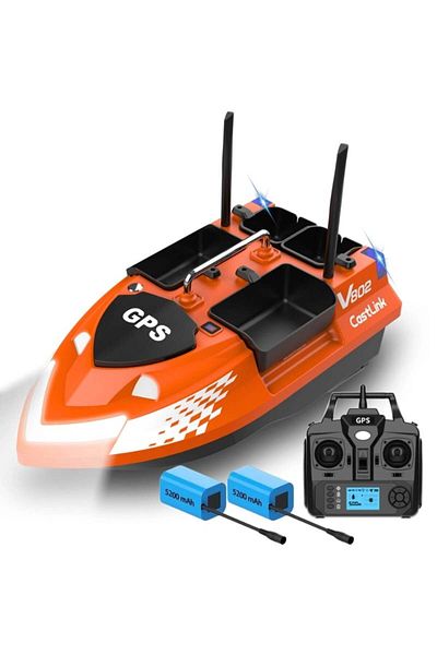 iUni Loď Plantat, Nadit a Momit V802 PRO, GPS, 2 batérie 5200 mAh, 4 nádrže, 3 kg, 500 m, 2,4 GHz RC