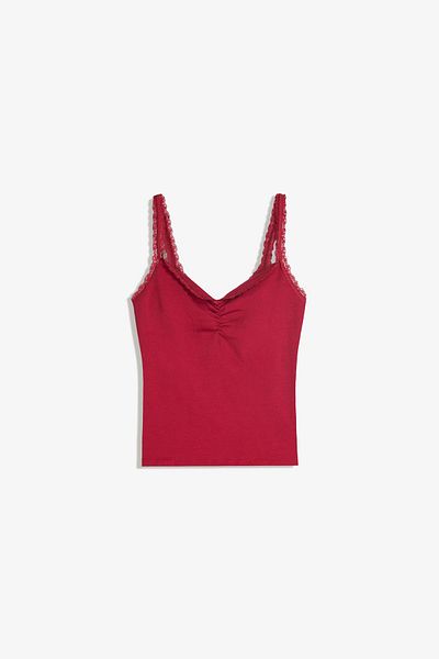 Bershka Lace top with straps