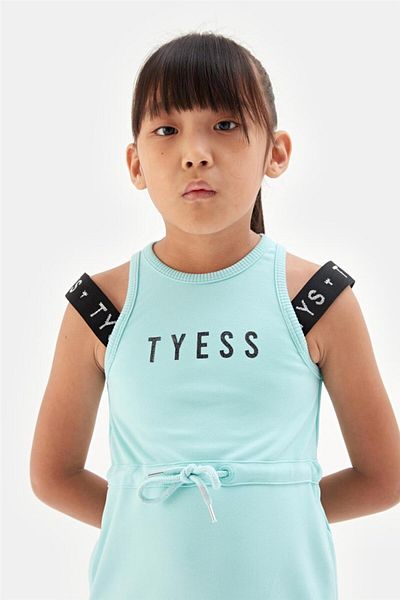 Tyess Girl Blue Dress
