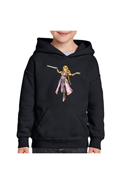 OEM Παιδικό Φούτερ με Κουκούλα The Legend of Zelda Princess Magic