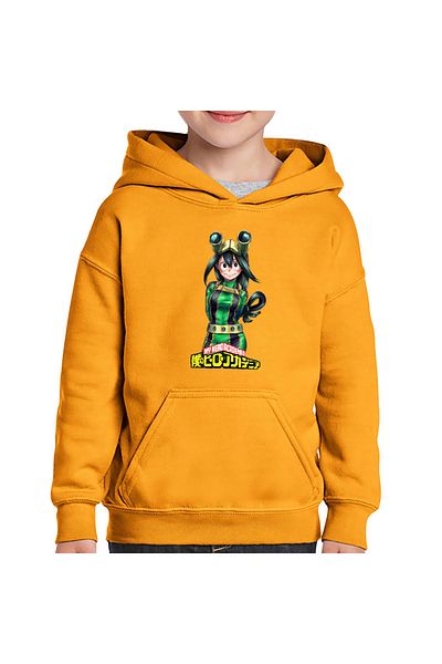 OEM Hanorac copii Tsuyu Asui Hero Academia Anime Manga