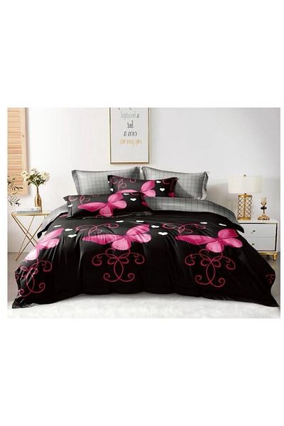 OEM Double bedding set 6 pieces, 2 persons, 180x200 cm, multicolor, M11