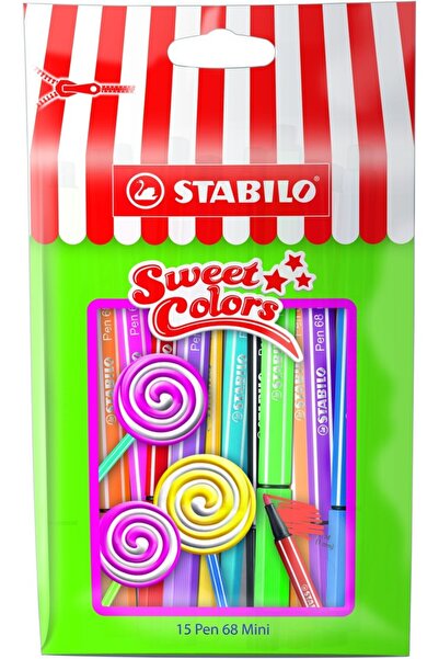 Stabilo pen 88 mini sweet colors 15'li kalem seti