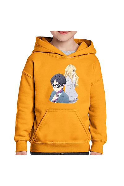 OEM Children's sweatshirt Your Lie in April Kousei Pianist Piano