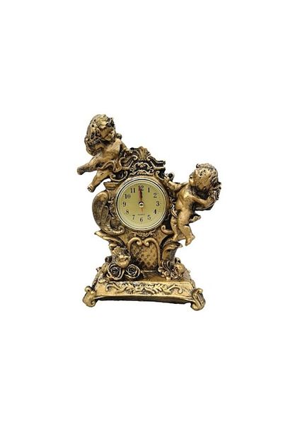 OEM Figurine Angels Resin Clock, 22 cm