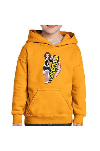 OEM Hanorac copii Manga Girl Uraraka Combat Hero Academia