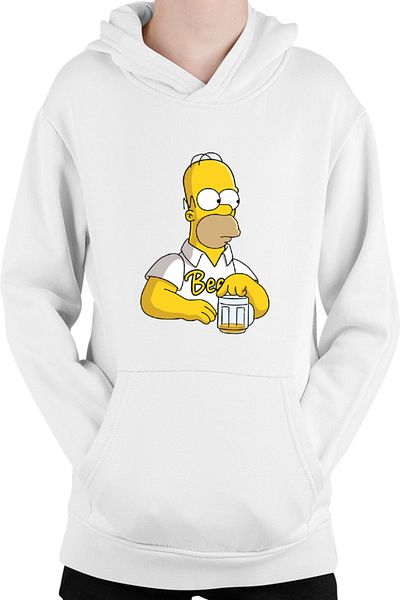 OEM Hanorac Copii The Simpsons Beer Dad Night Dinner Stream Netflix