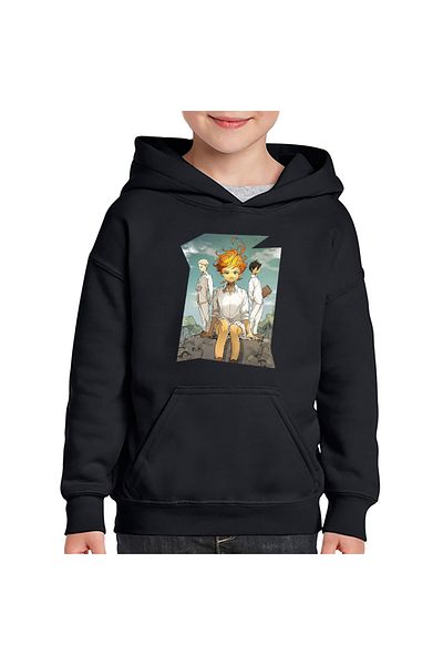OEM Hanorac copii The Promised Neverland Emma Ray Norman Zid