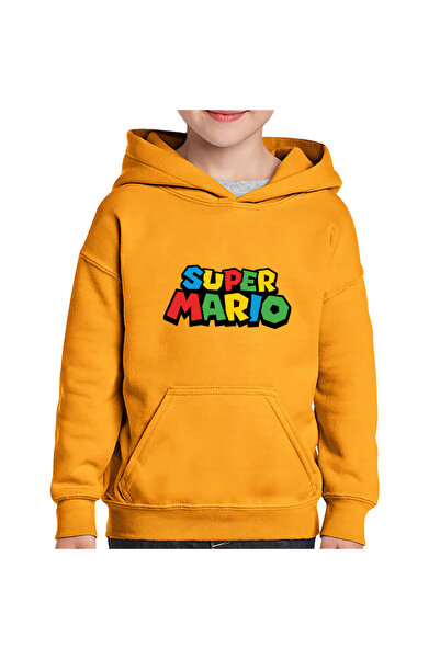 OEM Hanorac copii Super Mario Logo Odyssey Video Game