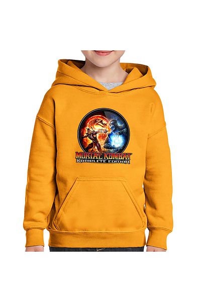 OEM Mortal Kombat Komplete Edition The Best Logo Fight Kids Hoodie