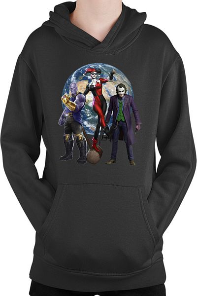 OEM Hanorac Copii Thanos Earth Joker Female Destroy