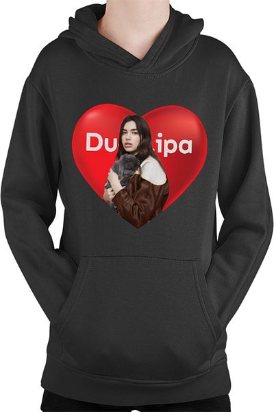 OEM Hanorac Copii Dua Lipa Levitating One Kiss Lyrics Heart Puppy