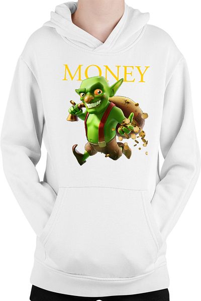 OEM Hanorac Copii Clash of Clans Money Monster Collect Economy