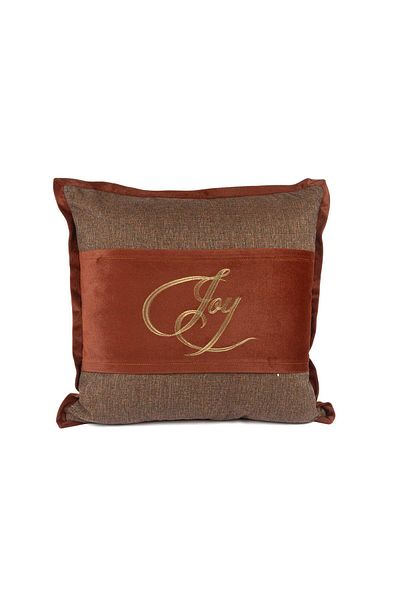 Mikasa Moor Joy Embroidered 55X55 Pillow Throw Pillow