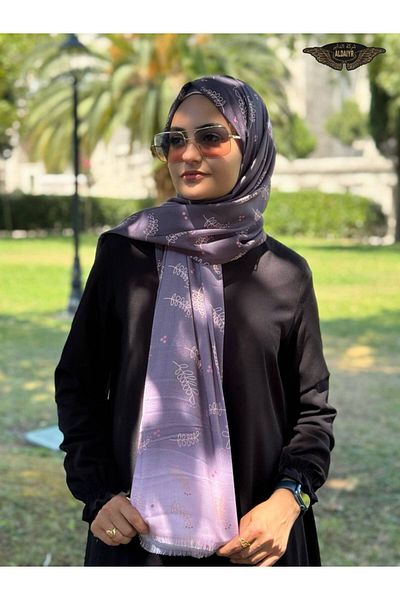 ALDAİR The Pashmina Viscose Fabric Is a Digital Pattern of 110 Grams