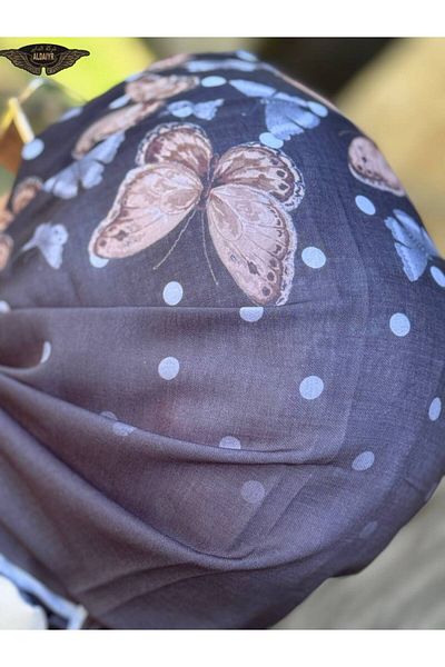 ALDAİR The Pashmina Viscose Fabric Is a Digital Pattern of 110 Grams