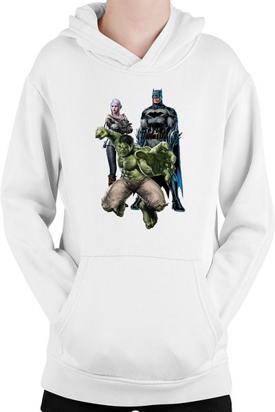OEM Hanorac Copii Hulk Batman Gerald Witcher Ciry