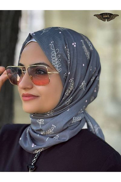 ALDAİR The Pashmina Viscose Fabric Is a Digital Pattern of 110 Grams