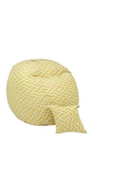 Pufrelax Set Fotoliu Matusalem Cu Perna, Material Textil - Galben Zippity