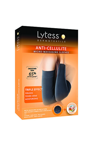 Lytess أكمام تدليك دقيقة مضادة للسيلوليت، بيضاء، TU