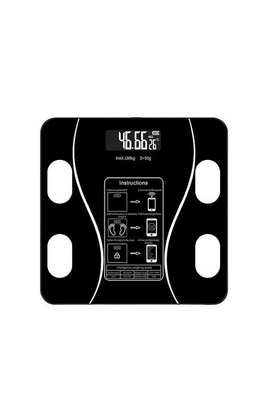 OEM Smart Body Scale with Phone App, Electronic, Tempered Glass, Elegant Design, LCD Display