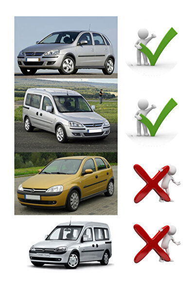 İthal OPEL CORSA C ÖN PANJUR NİKELAJI MAKYAJLI KASA 2004-2006 1400854