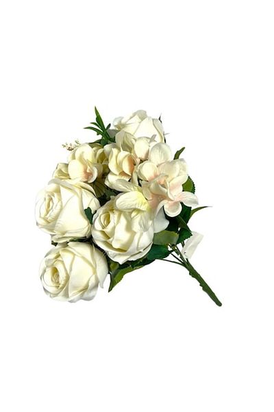 OEM Buchet de trandafiri crem, 38x28 cm