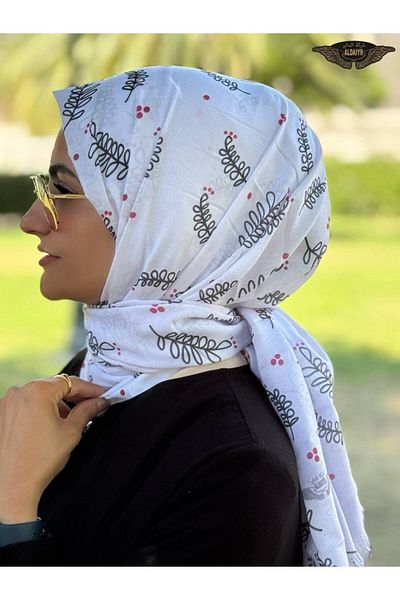 ALDAİR The Pashmina Viscose Fabric Is a Digital Pattern of 110 Grams