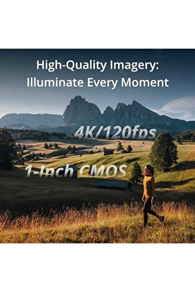 DJI Osmo Pocket 3, Vlogging Camera with 1'' CMOS & 4K/120fps Video