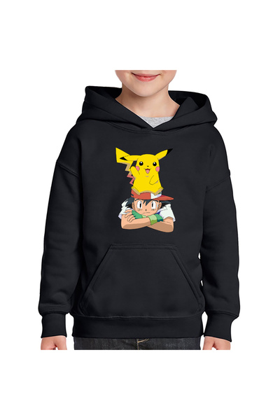 OEM Hanorac copii Pokemon Go Ash Pikachu Detective