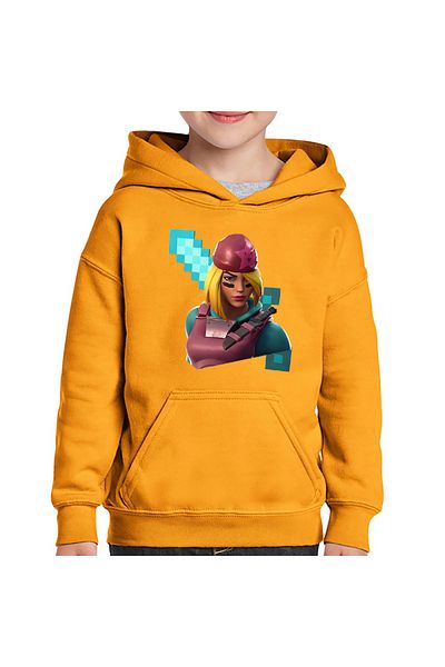 OEM Hanorac copii Skully Fortnite Minecraft Diamond Sword