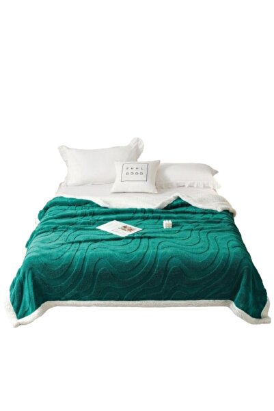 OEM Patura Imblanita, Cocolino, Abstract 3D Elegant, 200x230cm, Verde Smarald