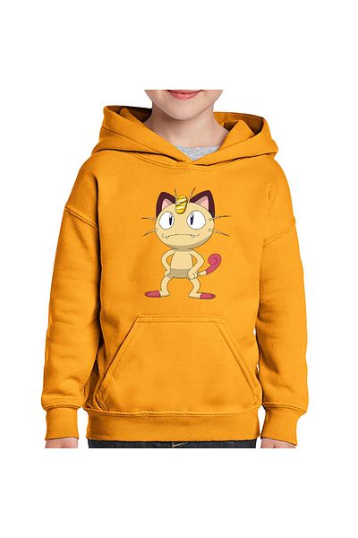 OEM Hanorac copii Pokemon Pisica Cat Meow Sword