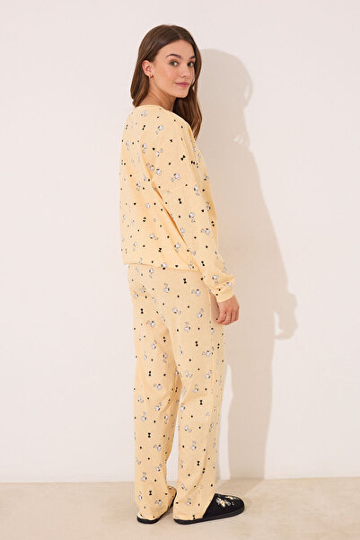 Women Secret uzun kollu uzun pantalonllu pijama takımı