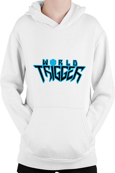 OEM Hanorac Copii World Trigger Logo Action Ashihara Daisuke Mangaka Anime