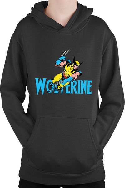 OEM Hanorac Copii Wolverine Logo X-MEN Project Experiments Mad Mind