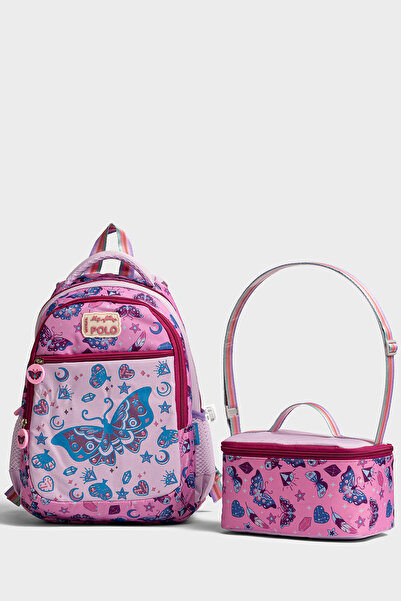 Go Veform Set de 2 ghiozdane și cutie de prânz – Design rezistent la apă, sus...