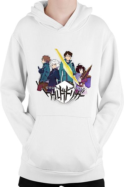 OEM Hanorac Copii World Trigger Logo Anime Sci-fi Otaku Action Shounen