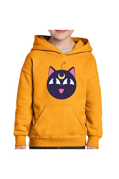 OEM Hanorac copii Sailor Moon Cat Luna Pisica Craciun