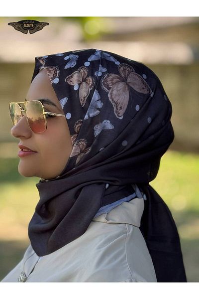 ALDAİR The Pashmina Viscose Fabric Is a Digital Pattern of 110 Grams